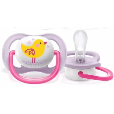 Пустышка Philips AVENT Ultra Air Animal для девочек 0-6 мес (SCF080/06) | Зображення 2