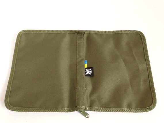 Чохол обкладинка для тактичного блокнота стрілка снайпера А5, кордура водонепроникна, Олива | Зображення 6