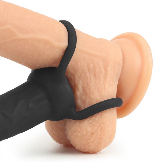Насадка для подвійного проникнення - Anal Indulgence Collection Silicone Fantasy Double Prober | Зображення 6