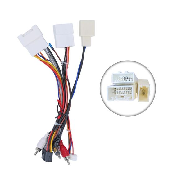 Перехідник живлення серії QIV з адаптером CAN-BUS для Toyota QBR-W TY-0433 (дрот)