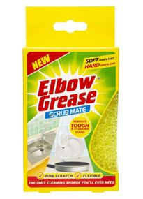 Губка для чистки Elbow Grease Scrub Mate желтая 1 шт