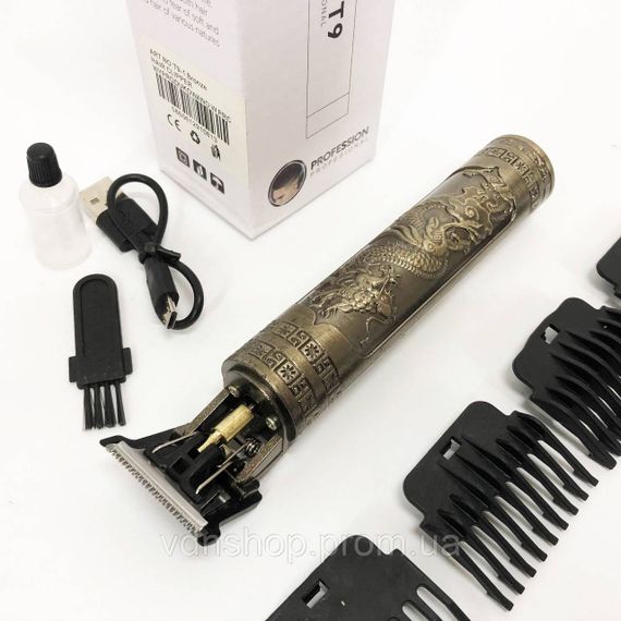 Машинка для стрижки хороша, Машинка-тример для стрижки бездротова Машинка волосся міцна GB-65 | Зображення 6