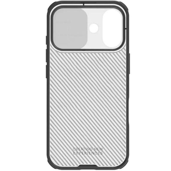 Карбонова накладка Nillkin CamShield Pro для Apple iPhone 17 (6.3") Transparent black | Зображення 3