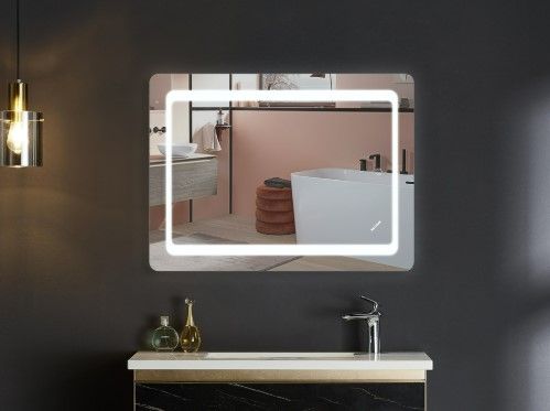 Дзеркало Mixxus TWEE MR09-50x80-REVERSE з LED Touch, Anti-fog, димером, регулюванням яскравості (MI6930) | Зображення 3