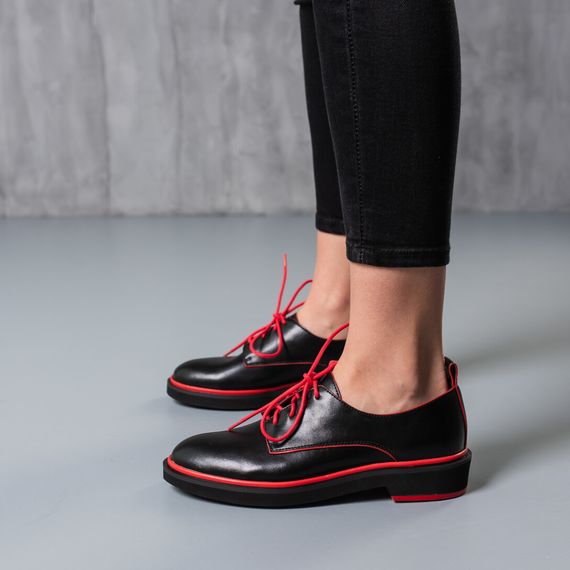 Туфли женские Fashion Linus 3796 37 размер 24 см Черный | Зображення 7