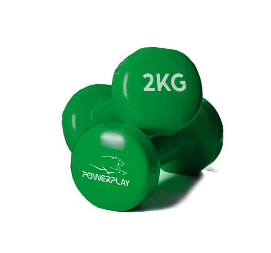 Набір гантелей в кейсі 12 кг. PowerPlay 4118 Fitness Dumbells (2 шт*1 кг, 2 шт*2 кг, 2 шт*3 кг) (PP_4118_12kg) | Зображення 6