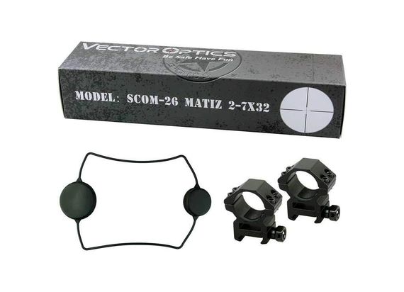 Оптический прицел Vector Optics Matiz 2-7x32 SFP Прицел оптический Снайперский прицел Оптический прицел для АК | Зображення 2