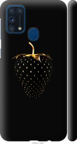 Чохол на Samsung Galaxy M31 M315F Чорна полуниця "3585m-1907-24368"