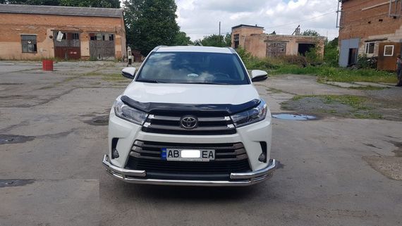 Кенгурятник ST-Special (нерж) для Toyota Highlander 2014-2019 гг | Зображення 5