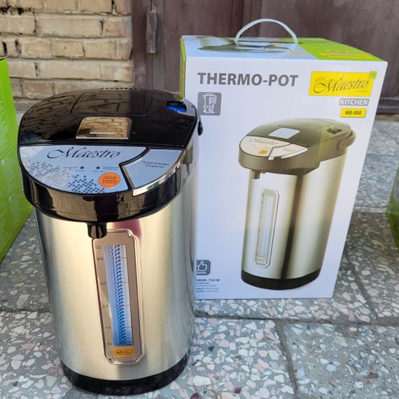 Термопот Maestro MR-080, 4.5 л, 750 Вт, з підтриманням температури | Зображення 4