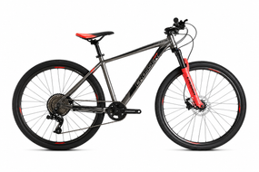 Велосипед Crosser SOLO 29" 3x10 Shimano Deore, гидравлический тормоз, алюминиевый MTB найнер 30 скоростей Красный