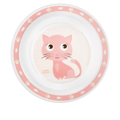 Набір дитячого посуду Canpol babies Cute Animals Котик Рожевий 5 предметів (4/401_pin) | Зображення 5