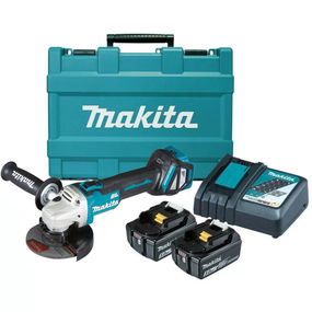 Шліфмашина кутова акумуляторна Makita DGA511RTE (125 мм, 3000-8500 об/хв, BL, LXT)