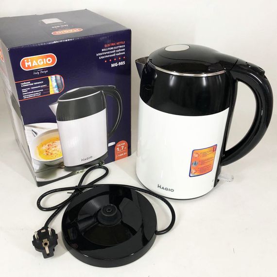 Электронный чайник MAGIO MG-985 | Тихий электрический чайник | GN-188 Бесшумный чайник | Зображення 7