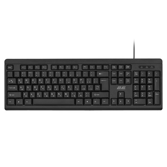 Комплект 2E MK401 USB UA Black (2E-MK401UB_UA) | Зображення 1