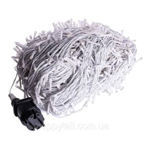 Гірлянда Різдвяна фея вулична 100 м 1000 LED білий провід Синій CF1000L100MWBL