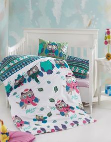 Комплект постільної білизни Belizza  83473 Туреччина Для ліжечка  Бавовна