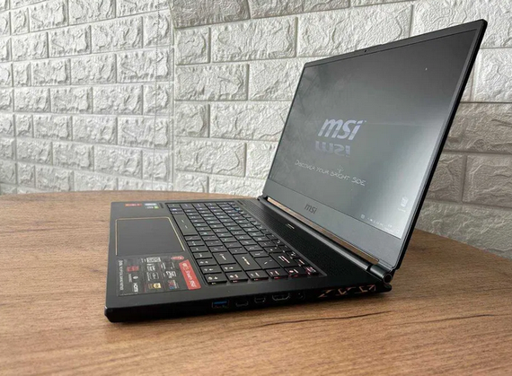 Ноутбук MSI GS65 9SG 15.6" FHD IPS 240Hz i7 9750H 32Gb SSD 512Gb RTX2080MaxQ   Б/В | Зображення 1
