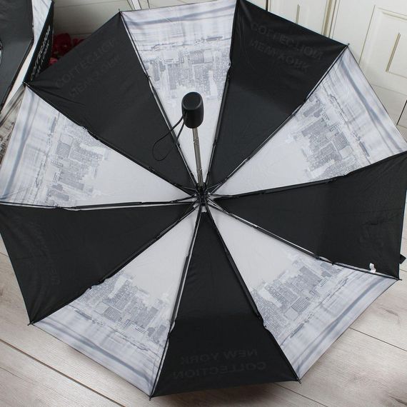 Парасолька жіноча напівавтомат місто Парасолька антивітер | Зображення 4