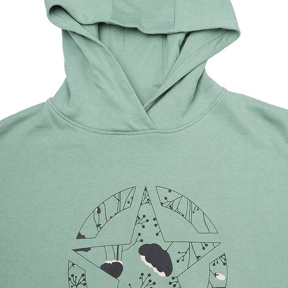 Толстовка JEEP HOODED CROPPED SWEATSHIRT STAR Botanical Print | Зображення 2