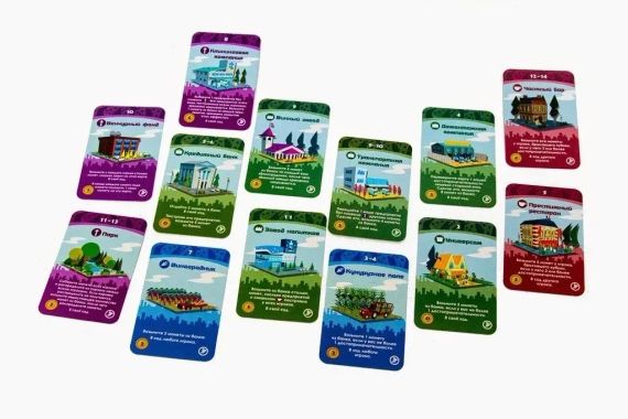 Настольная игра Мачи Коро Шарп (Machi Koro Sharp) (на русском) | Зображення 5