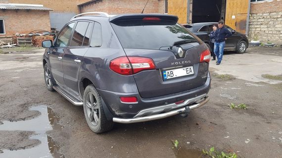 Задня дуга AK002-1 (нерж) для Renault Koleos 2008-2016 рр | Зображення 1