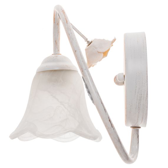 Бра настенное накладное классическое BKL-521W/1 E27 WH | Зображення 3