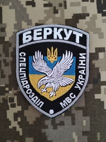 Шеврон Беркут (с липучкой)