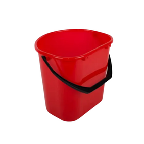 Відро пристінне 12л пластик 01 червоний Ламела