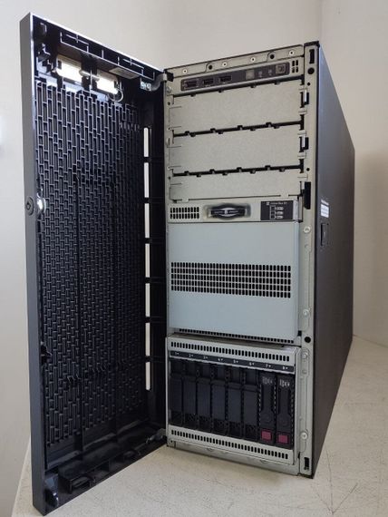 Сервер HP ProLiant ML350 Gen 10 Tower / 2x Intel Xeon Gold 6152 (22 (44) ядра по 2.1 - 3.7 GHz) / 128 GB DDR4 / 2x 800 GB SSD (SAS) / Raid P408 / 2x 800W б/у | Зображення 3