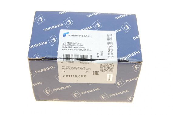Клапан управління турбіни Citroen C4 1.6 08- 7.01115.08.0 | Зображення 4