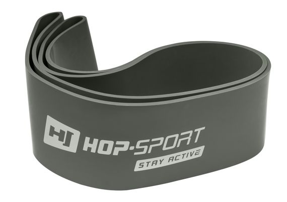 Резинка для фітнесу Hop-Sport 55-137кг HS-L101RR сіра | Зображення 5