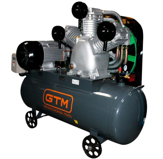 Поршневий повітряний компресор 300 л GTM KCJ3120-300L ремінний