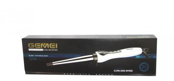 Профессиональная Конусная плойка для локонов Gemei GM-403 | Зображення 3