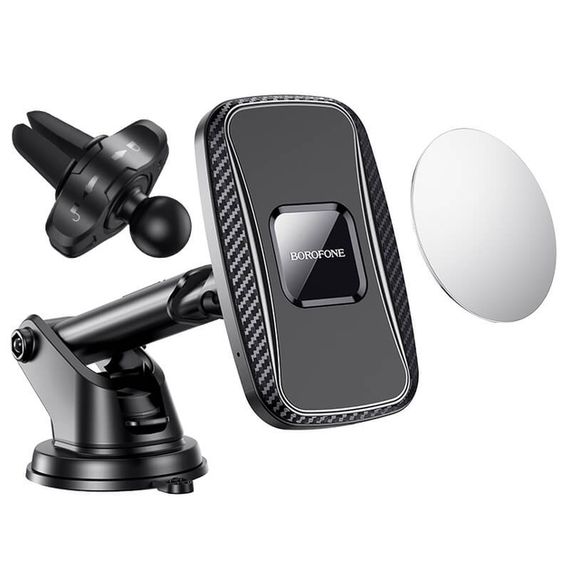 Автотримач з бездротовою зарядкою Borofone BH35 Magnetic Wireless Charging (37070-01_486) | Зображення 3