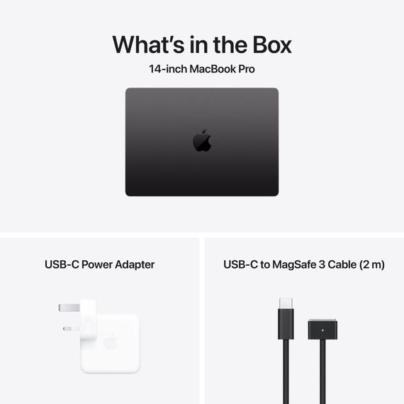 Ноутбук Apple MacBook Pro 14 A3434 M5 Space Black (MDE34UA/A) | Зображення 3