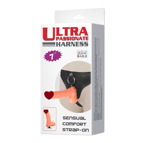 Страпон тілесний ULTRA PASSIONATE – 18 см Sex Aura