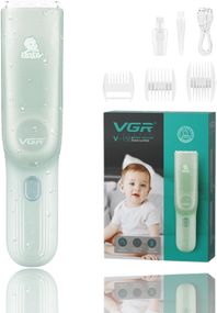 Машинка для стрижки детей VGR V-155 ∙ Детская машинка VGR V-155 с вакуумным контейнером