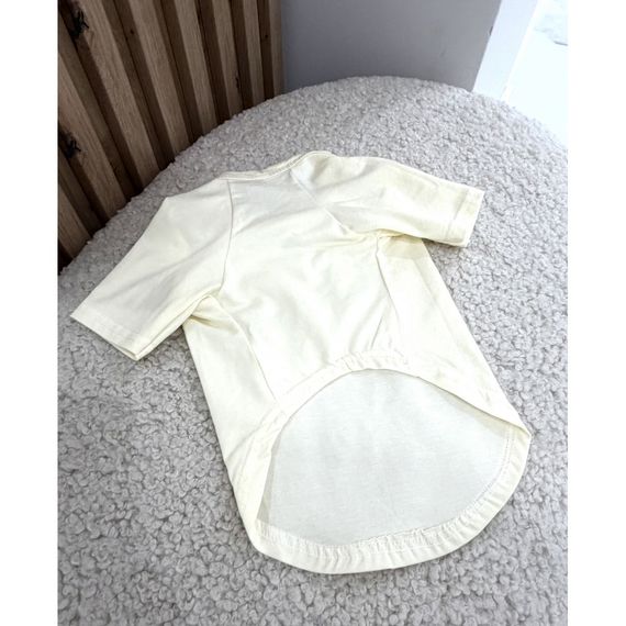 Брендовая футболка для собак Celine Beige | Стильная одежда для питомцев | Зображення 2