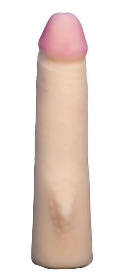 Насадка для страпона телесная EGZO Ciberskin NSTR07 ( 18,5 см х 3,8 см ) sexstyle | Зображення 3