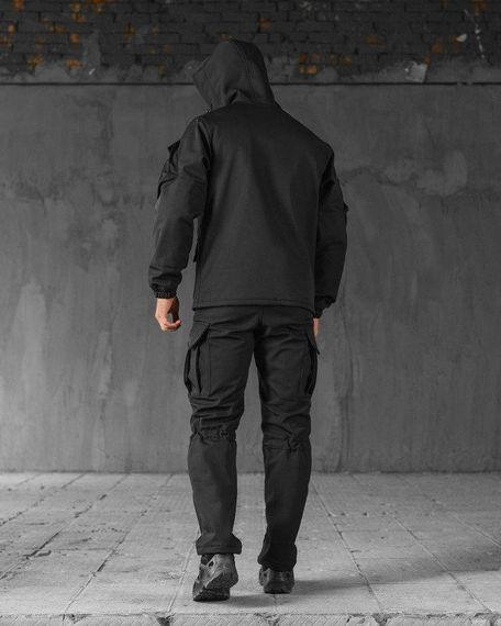 Тактичний костюм SoftShell REHYDRATION black ВТ0446 | Зображення 4
