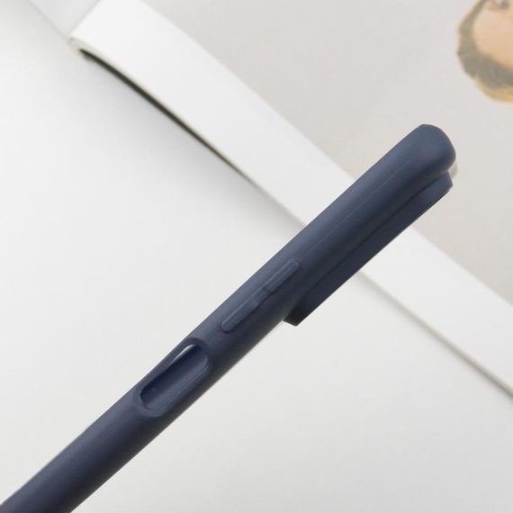 Чохол TPU GETMAN Liquid Silk Full Camera для Xiaomi Redmi 10 Синій / Midnight Blue | Зображення 3