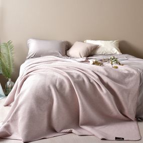 Покривало IDEIA 87210 Туреччина 200*220  Бавовна Рожевий