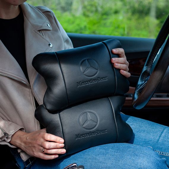 Подушка для поддержания шеи в авто Mercedes-Benz, Подушки для подголовников в машину SF-47 | Зображення 1