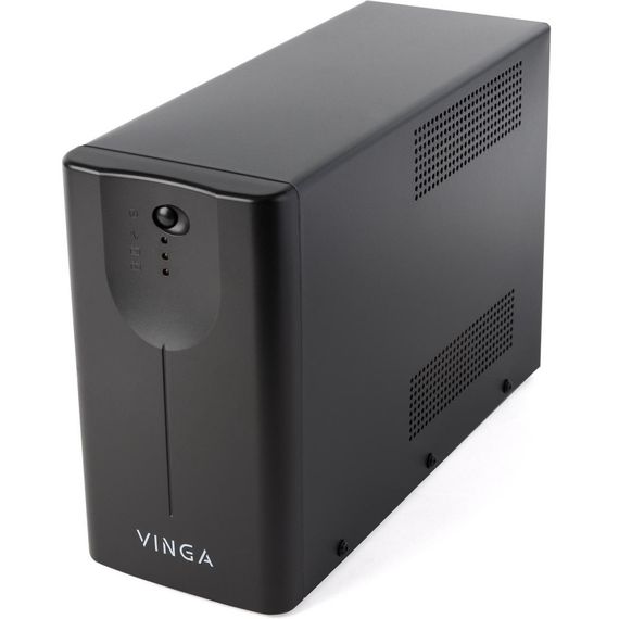 Пристрій безперебійного живлення Vinga LED 600VA metal case with USB (VPE-600MU) | Зображення 6