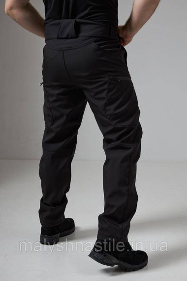 Штани Soft Shell Чорні SKMilitary | Зображення 5
