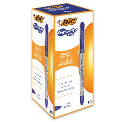 Ручка гелевая Bic Gel-Ocity Stic, синий (bcCEL1010265) - Топ Продаж! | Зображення 1