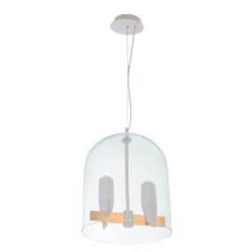 Люстра подвесная светодиодная 10W WW WH (BL-572S/2)