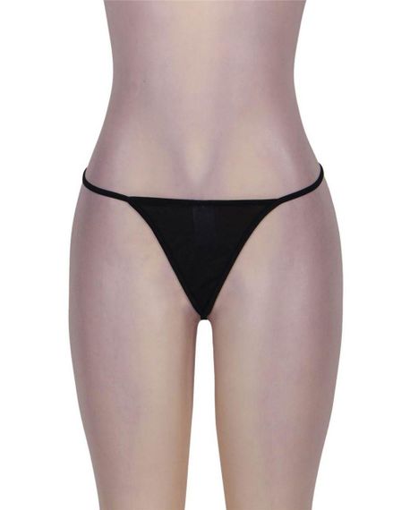 Комплект Star Night мереживний пояс для панчіх і трусики стрінги, чорний sexstyle | Зображення 13