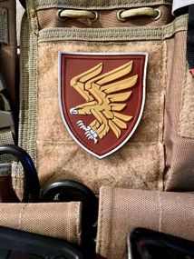 Патч \ шеврон “95 ОДШБр ДШВ ЗСУ” парадний